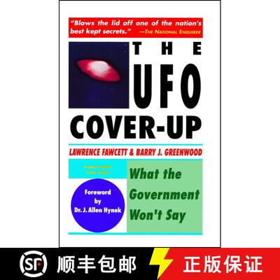 【3-4周达】The UFO Coverup: What the Govenment Won't Say [9780671765552]