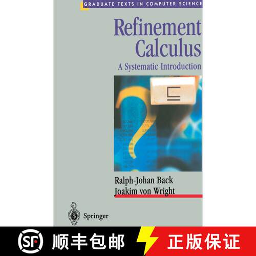 【3-4周达】Refinement Calculus : A Systematic Introduction [9780387984179]