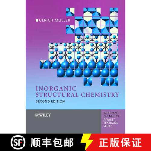 【3-4周达】精装 Inorganic Structural Chemistry 2E [Wiley化学化工] [9780470018644]