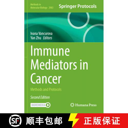 【3-4周达】精装 Immune Mediators in Cancer: Methods and Protocols (Second Edition 2026) [9781071649008]