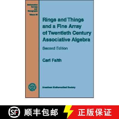 【3-4周达】Rings and Things and a Fine Array of Twentieth Century Associative Algebra [9780821836729]