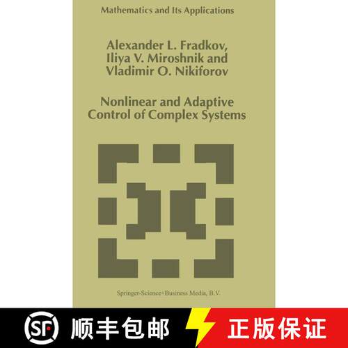 【3-4周达】精装 Nonlinear and Adaptive Control of Complex Systems [9780792358923]