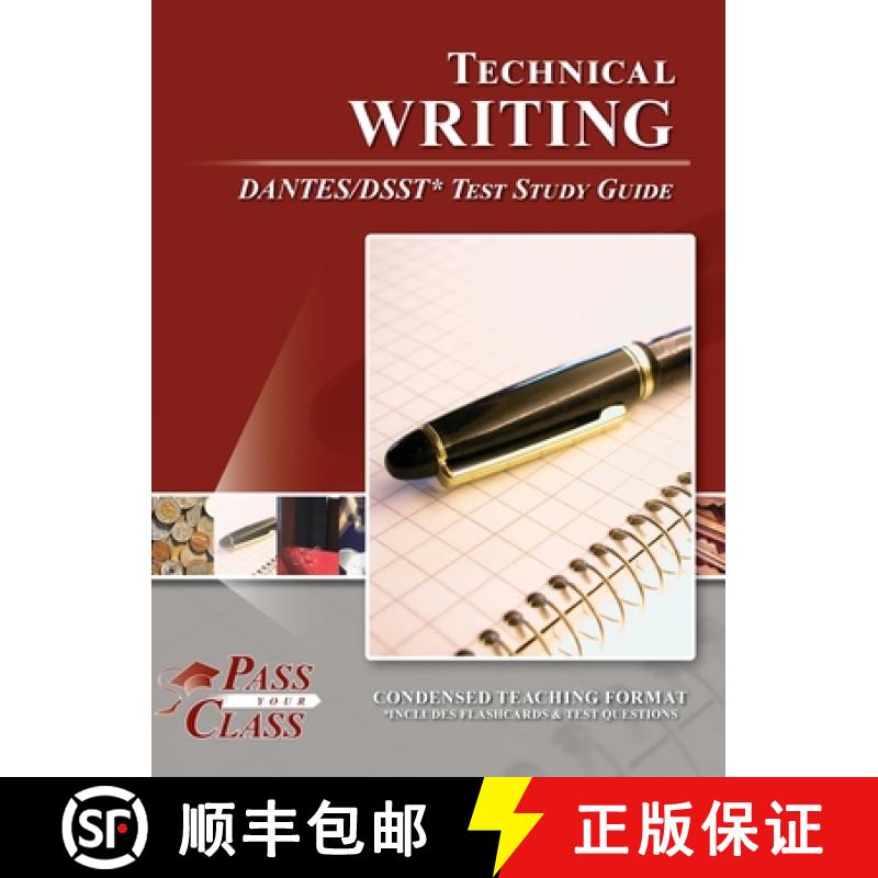 【2-3周达】Technical Writing DANTES / DSST Test Study Guide [9781614339144]