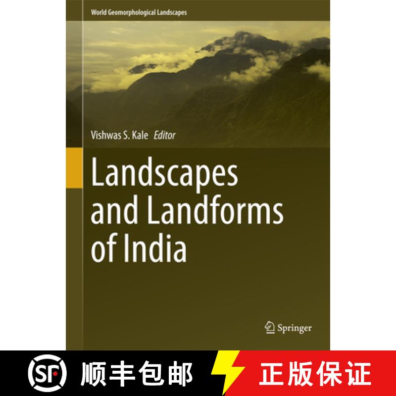 【3-4周达】Landscapes and Landforms of India [9789401780285]