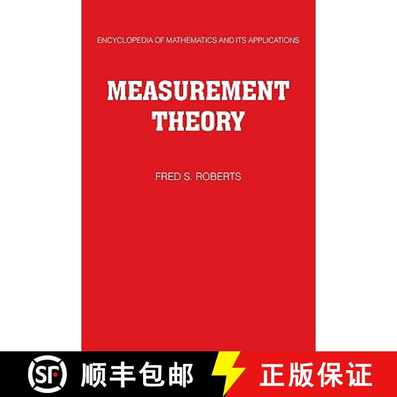 【3-4周达】Measurement Theory: Volume 7: With Applications to Decisionmaking, Utility, and the Social... [9780521102438]
