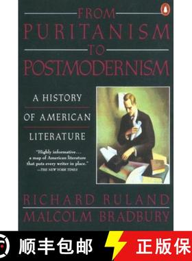 【3-4周达】From Puritanism to Postmodernism: A History of American Literature [9780140144352]