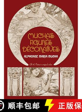 预订 Mucha's Figures Decoratives [9780486242347]