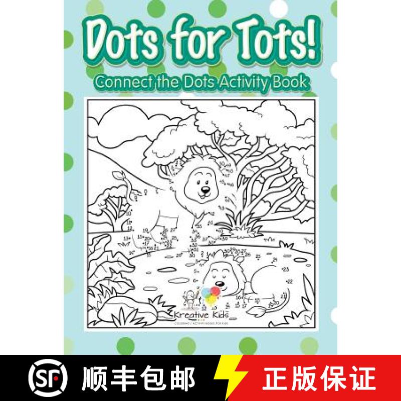 【2-3周达】Dots for Tots! Connect the Dots Activity Book [9781683771098]