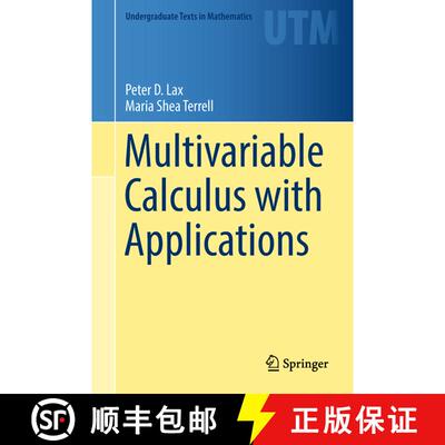 现货 精装 多元微积分及其应用 Multivariable Calculus with Applications [9783319740720]