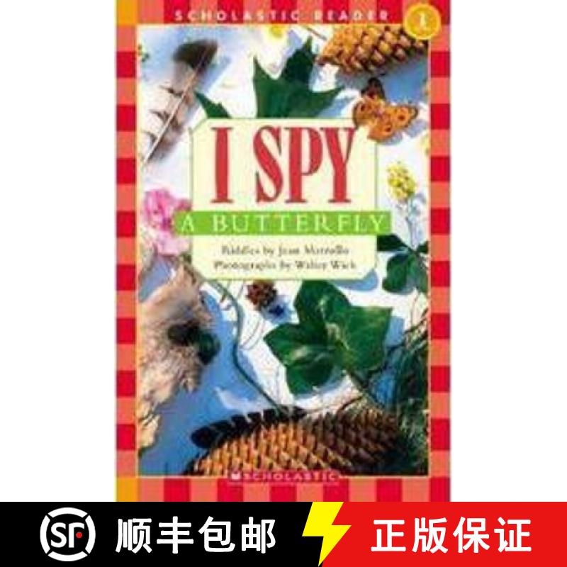 【2-3周达】I Spy a Butterfly (Scholastic Reader, Level 1) [9780439738651]