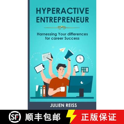 【3-4周达】The Hyperactive Entrepreneur: Harnessing Your differences for career Success [9782959531606]