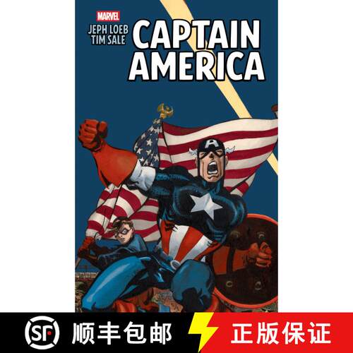 【3-4周达】Jeph Loeb & Tim Sale: Captain America [9781302962036]