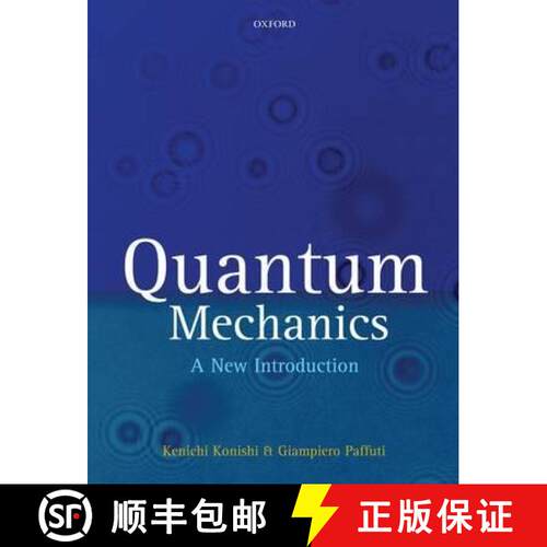 【3-4周达】精装 Quantum Mechanics: A New Introduction [With CDROM] [9780199560264]