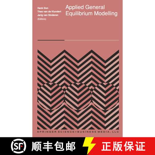 【3-4周达】Applied General Equilibrium Modelling [9789401579100]