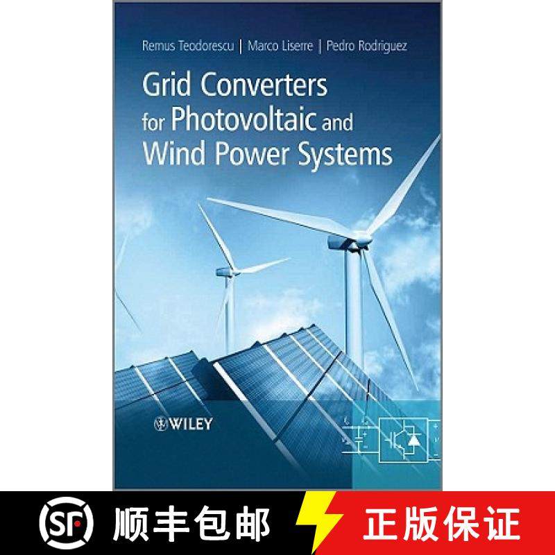 【3-4周达】Grid Converters For Photovoltaic And Wind Power Systems [Wiley能源] [9780470057513]