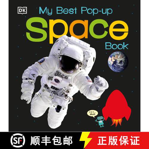 【3-4周达】My Best Pop-up Space Book [9781465439147]