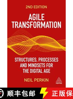 【3-4周达】精装 Agile Transformation – Structures, Processes and Mindsets for the Digital Age [9781398608801]