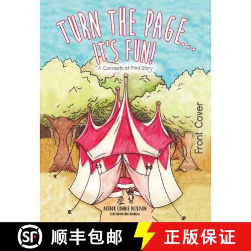 【3-4周达】Turn the Page...It's Fun!: A Concepts of Print Story [9780692945483]