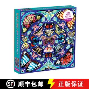 Kaleido Butterflies Puzzle 9780735362345 Family 3周达 Piece 500