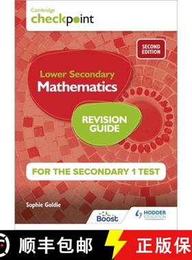 Cambridge Checkpoint Lower Secondary Mathematics Revision Guide for the Secondary 1 Test 2nd Edition:... [9781398342866]