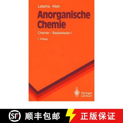 预订 Anorganische Chemie: Chemie-Basiswissen I [9783540604853]
