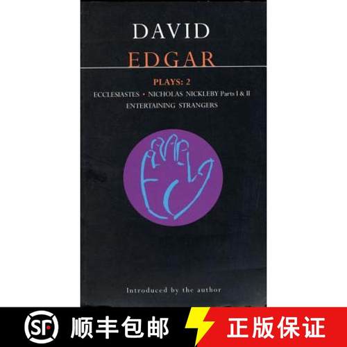 【3-4周达】Edgar Plays: 2: Ecclesiastes, The Life and Adventures of Nicholas Nickleby, Entertaining S... [9780413630506]