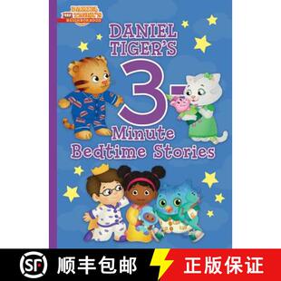 【3-4周达】Daniel Tiger's 3-Minute Bedtime Stories [9781534428591]