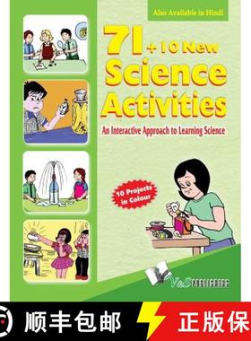 预订 71+10 New Science Activities: An Interactive Approach to Learning Science [9789350570487]