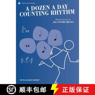 【3-4周达】A Dozen a Day Counting Rhythm by Edna-Mae Burnam Rhythm Exercises for All Instruments with... [9798350163650]
