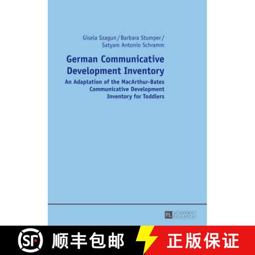 【3-4周达】German Communicative Development Inventory : An Adaptation of the MacArthur-Bates Communic... [9783631647530]