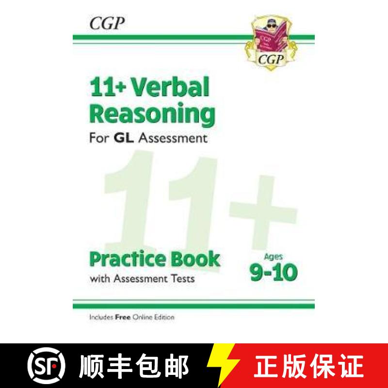 New 11+ GL Verbal Reasoning Practice Book & Assessment Tests - Ages 9-10 (with Online Edition) [9781789081664]
