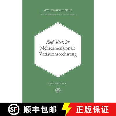 【3-4周达】Mehrdimensionale Variationsrechnung [9783034869379]