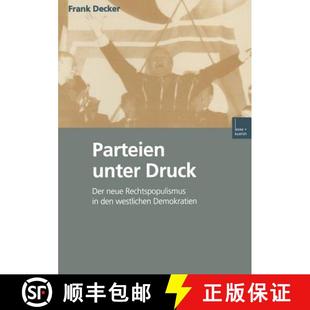 Parteien 9783810028600 Demokratien Rechtspopulismus 4周达 Druck unter westlichen Der den neue