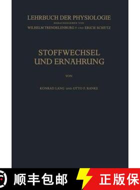 【3-4周达】Stoffwechsel Und Ernährung [9783642925467]