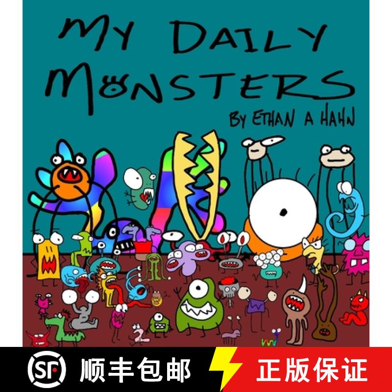 【3-4周达】My Daily Monsters [9780359311347]