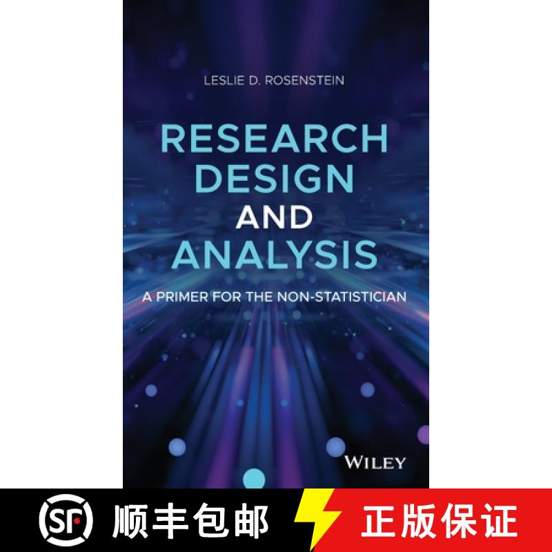 【3-4周达】Research Design And Analysis: A Primer For The Non-Statistician [Wiley社会学] [9781119563594]