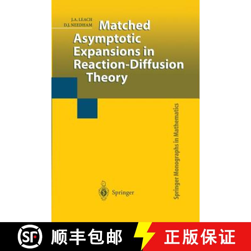【3-4周达】Matched Asymptotic Expansions in Reaction-Diffusion Theory [9781447110545]