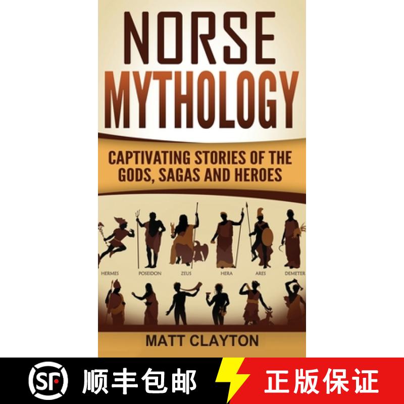 【3-4周达】Norse Mythology: Captivating Stories of the Gods, Sagas and Heroes [9781952191701]