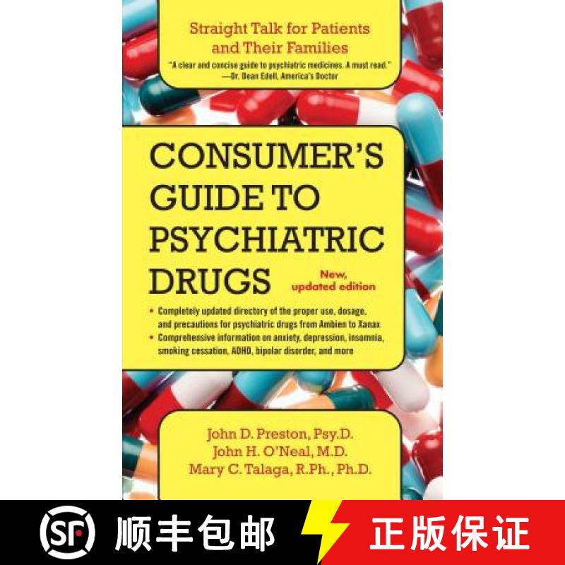 【3-4周达】Consumer's Guide to Psychiatric Drugs: Straight Talk for Patients and Their Families (Upda... [9781476787329]