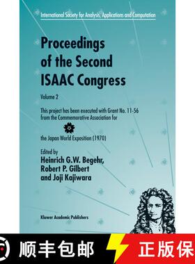 【3-4周达】精装 Proceedings of the Second ISAAC Congress: Volume 2: This project has been executed wi... [9780792365983]