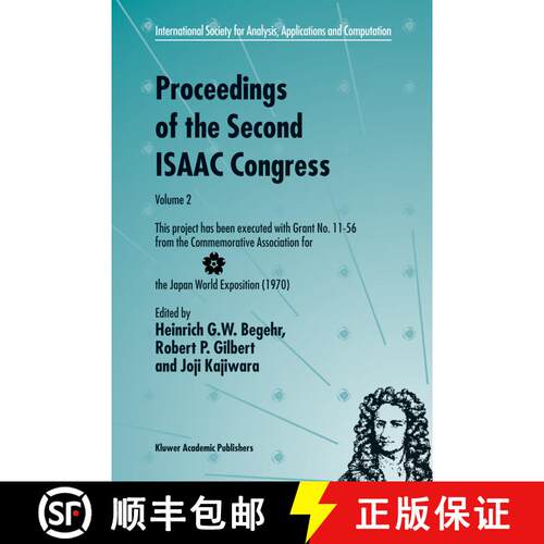 【3-4周达】精装 Proceedings of the Second ISAAC Congress: Volume 2: This project has been executed wi... [9780792365983]