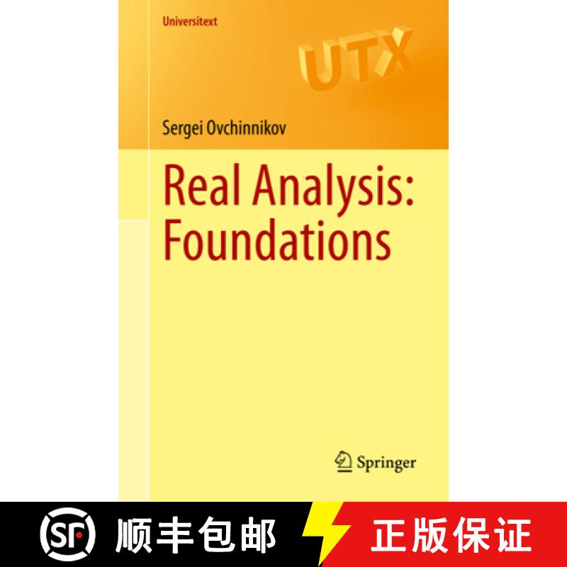 【3-4周达】Real Analysis: Foundations [9783030647001]