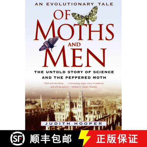 【3-4周达】Of Moths and Men: An Evolutionary Tale: The Untold Story of Science and the Peppered Moth [9780393325256]