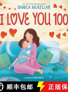 【3-4周达】I Love You 100: A Counting Book Full of Love [9781101933909]
