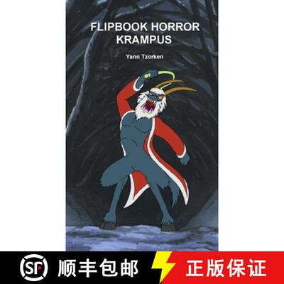 【3-4周达】Flipbook Horror Krampus [9781470944094]
