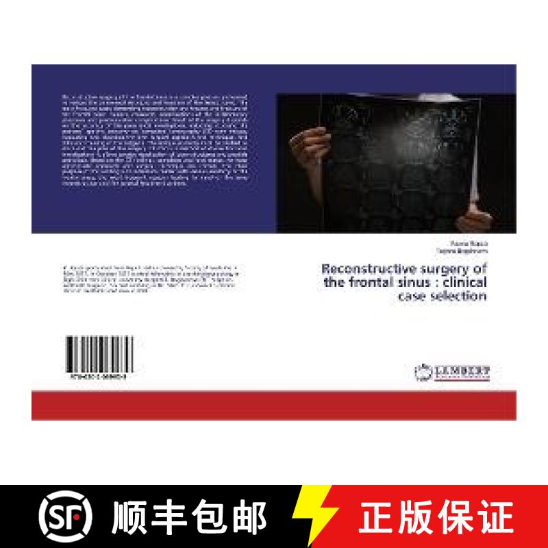 预订 Reconstructive surgery of the frontal sinus : clinical case selection [9786202069939]