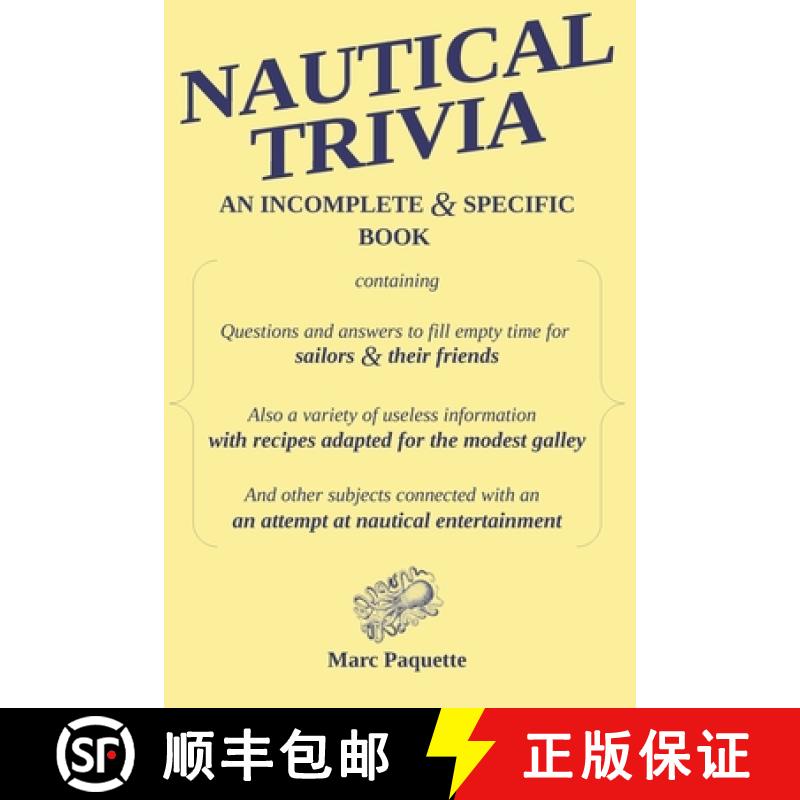 【2-3周达】Nautical Trivia: An incomplete and specific book [9781738768400]