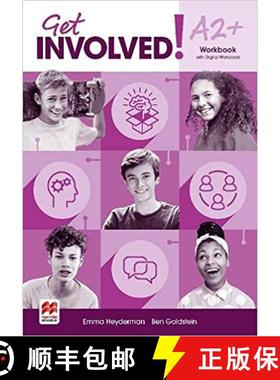 【3-4周达】Get Involved! A2+ Workbook and Digital Workbook [9781380068859]