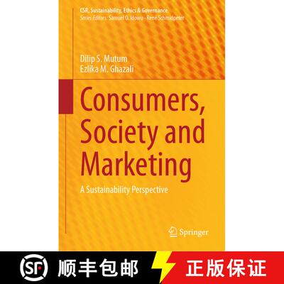 【3-4周达】精装 Consumers, Society and Marketing : A Sustainability Perspective [9783031393587]