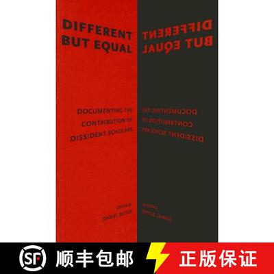 【3-4周达】Different But Equal: Documenting The Contribution Of Dissident Scholars [Wiley社会学] [9781118542750]
